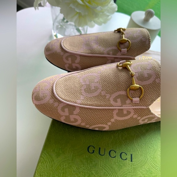 Authentic Gucci Jumbo GG Princetown Slipper - Picture 7 of 8